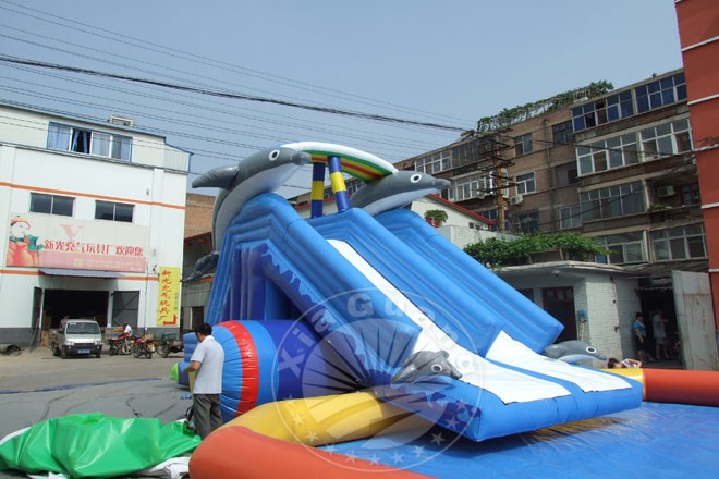 长坡镇充气大滑梯